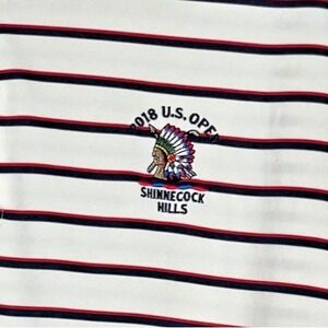 Polo Golf Ralph Lauren Shirt Men's XXL Striped 2018 US Open Shinnecock‎ Hills